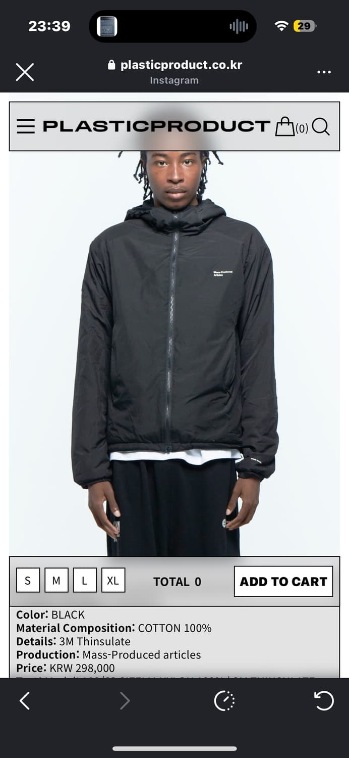 plasticproduct mpa padded liner s  상품이미지1