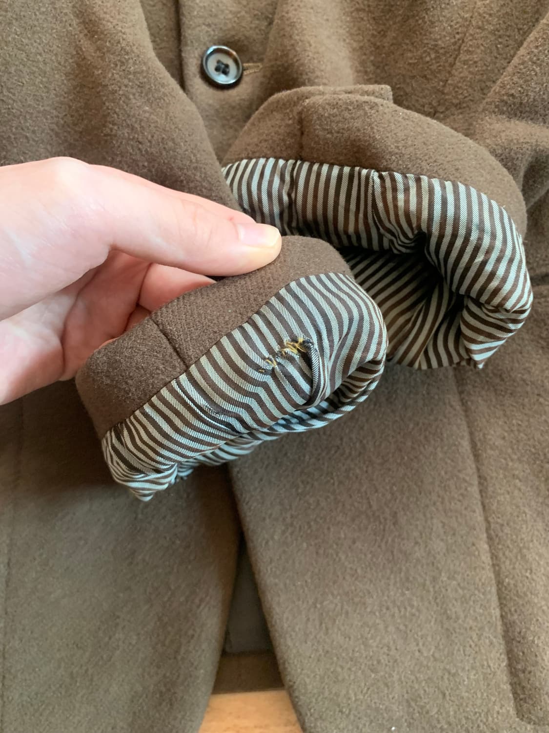 80s 꼼데가르송 옴므 울 케시미어 자켓 상품이미지3