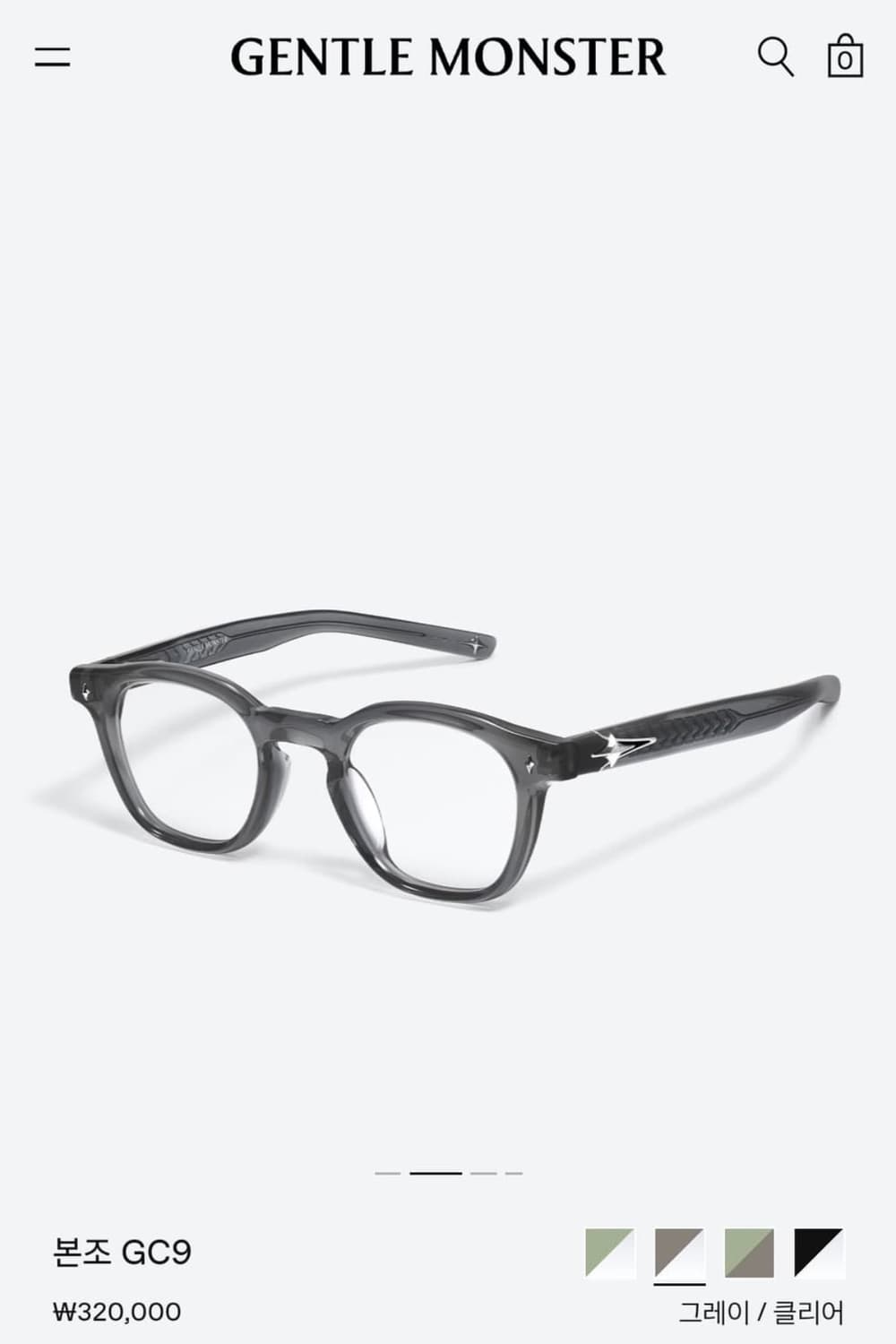 젠틀몬스터 본조그레이 상품이미지1