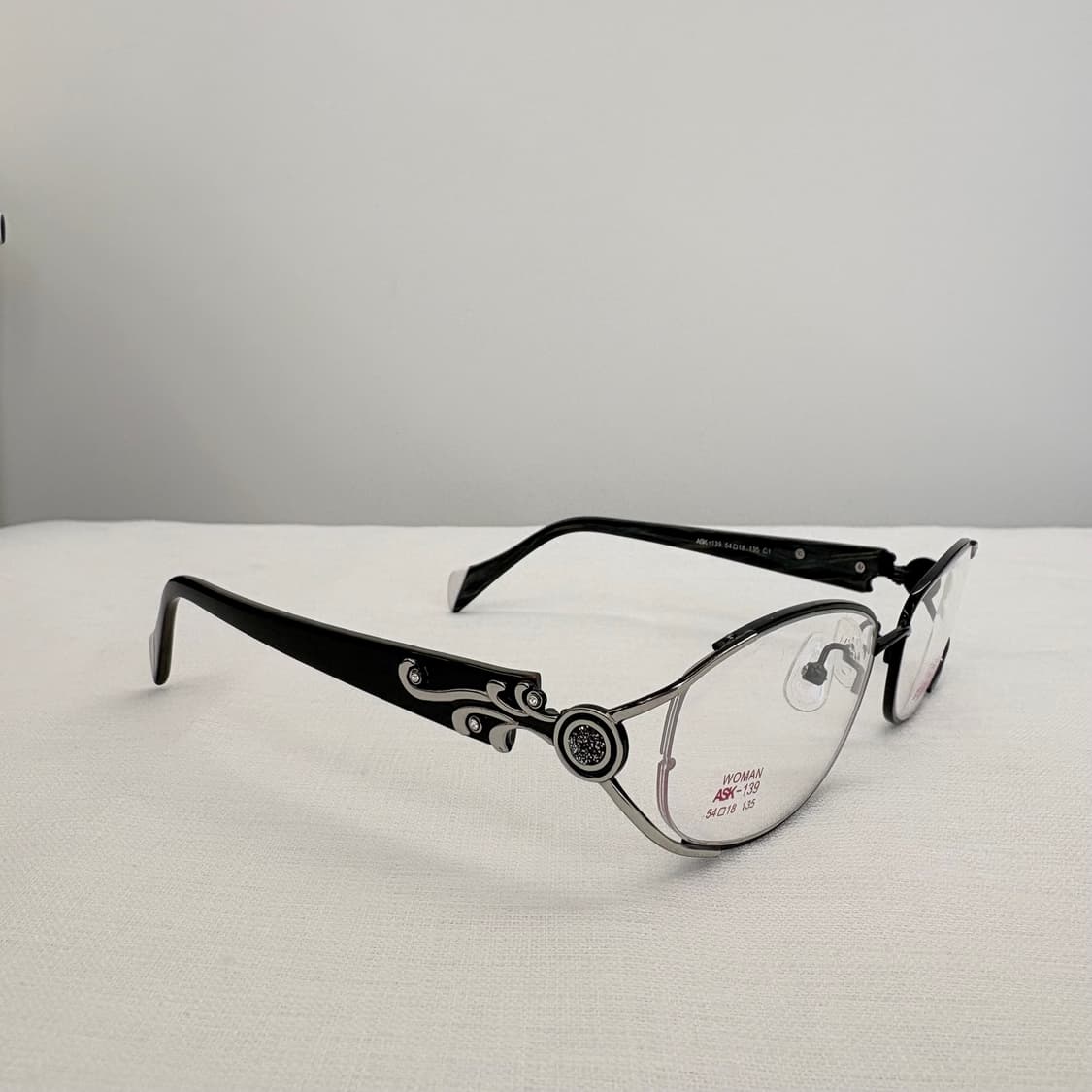 ASK 긱시크 블랙 빈티지안경 상품이미지2