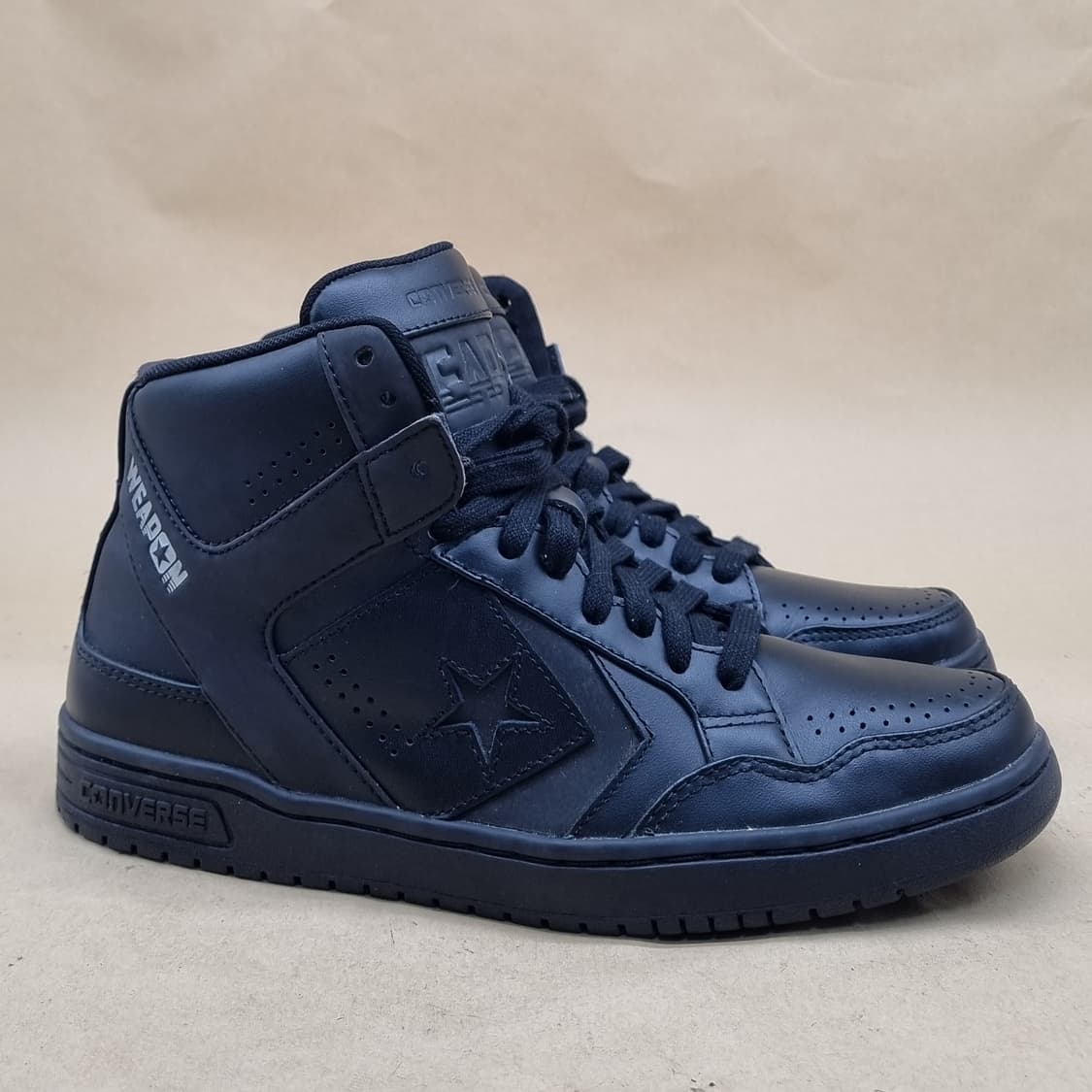 컨버스 웨폰 미드 블랙 270 상품이미지1