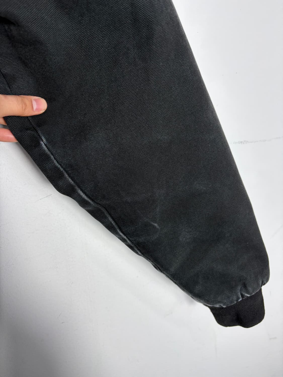 흑청 데님 후드 워크 자켓 상품이미지8