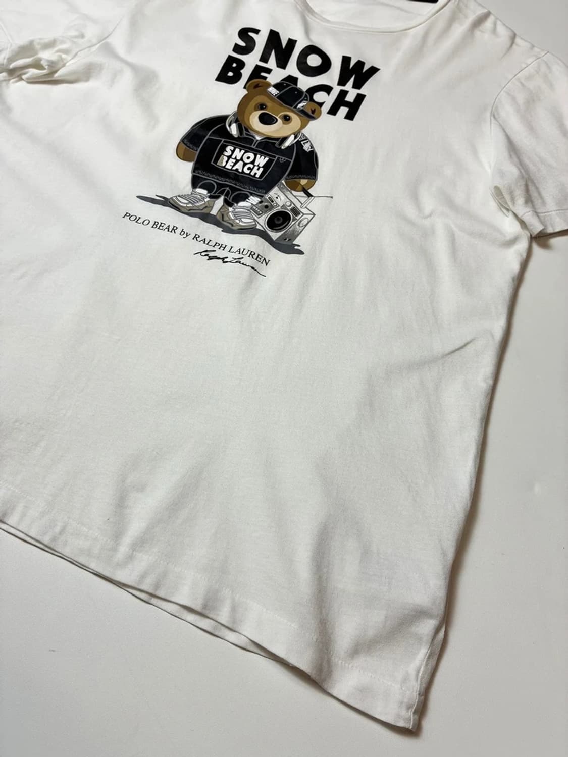 폴로 랄프로렌 스노우 비치 곰돌이 반팔 티셔츠 PN8633 상품이미지4