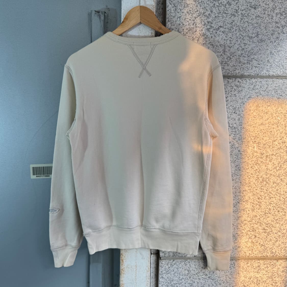 폴로 진스 빈티지 디스트레스드 로고 맨투맨 상품이미지2