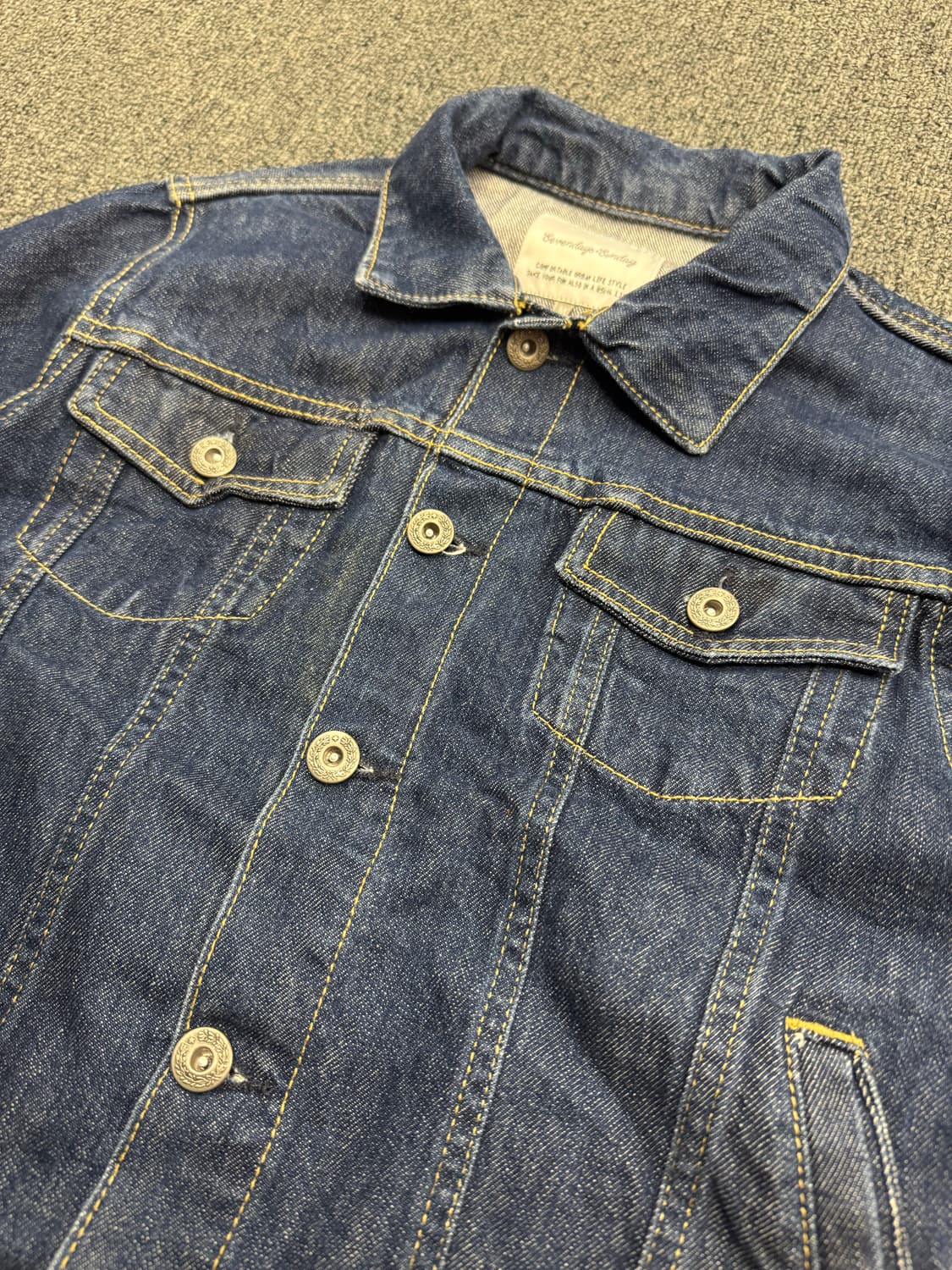 Japanese vintage 여성 데님자켓 상품이미지2