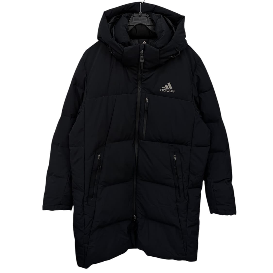 아디다스 후드탈착 롱다운패딩 상품이미지1