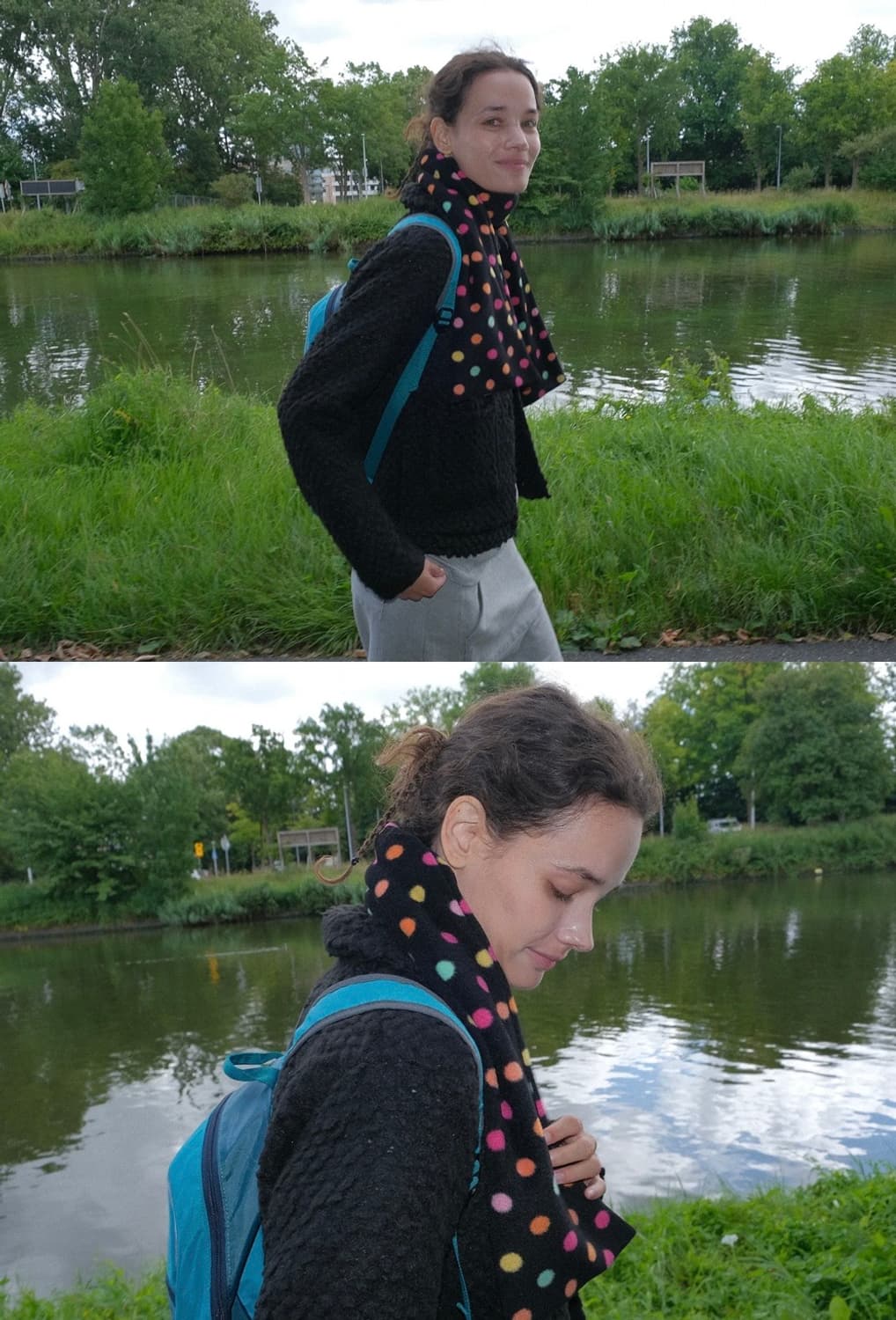 구매!! 페스토 도트 머플러 상품이미지1