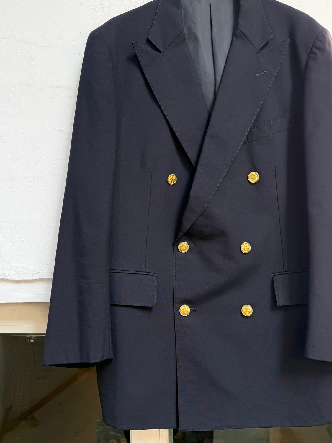 J.Press 네이비 금장 버튼 더블 블레이저 M 상품이미지3