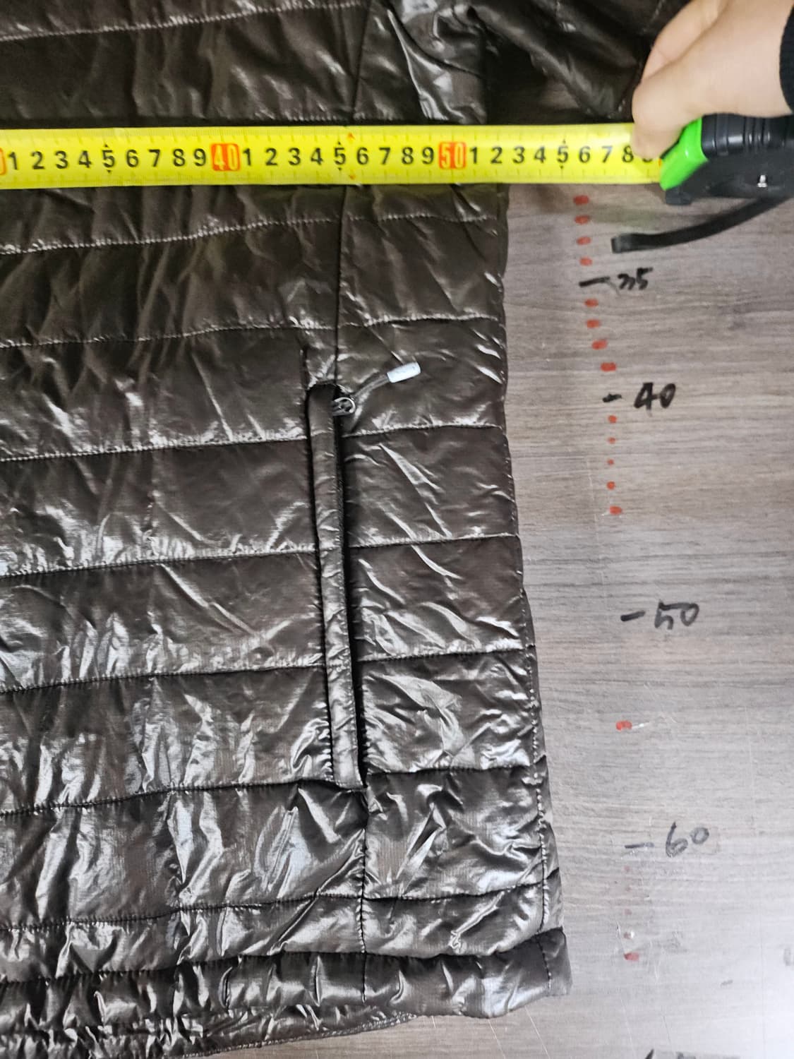 아이더 경량 패딩 자켓 브라운  M 상품이미지7