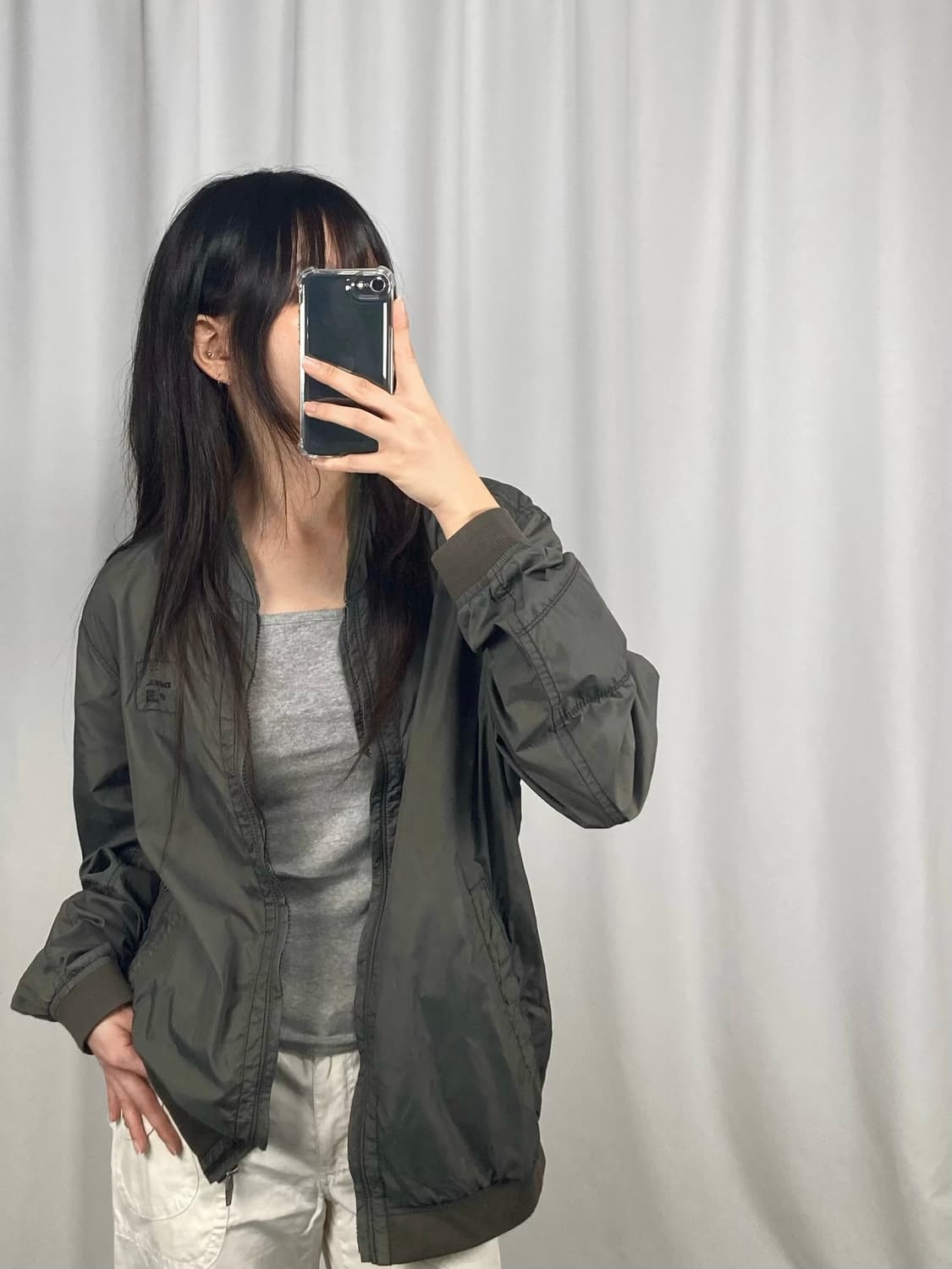 디젤 나일론 봄버 자켓 상품이미지3