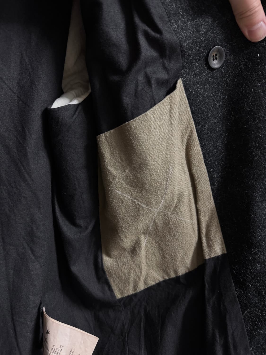 P.R.Patterson Raw Coat 상품이미지8