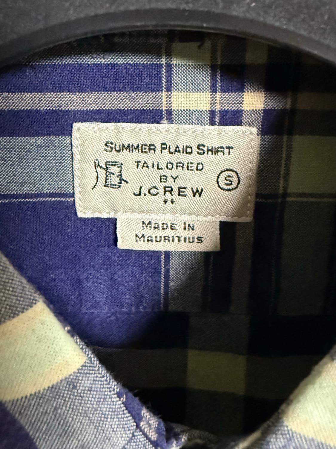 [S] 제이크루 테일러드 핏 체크 셔츠 상품이미지3