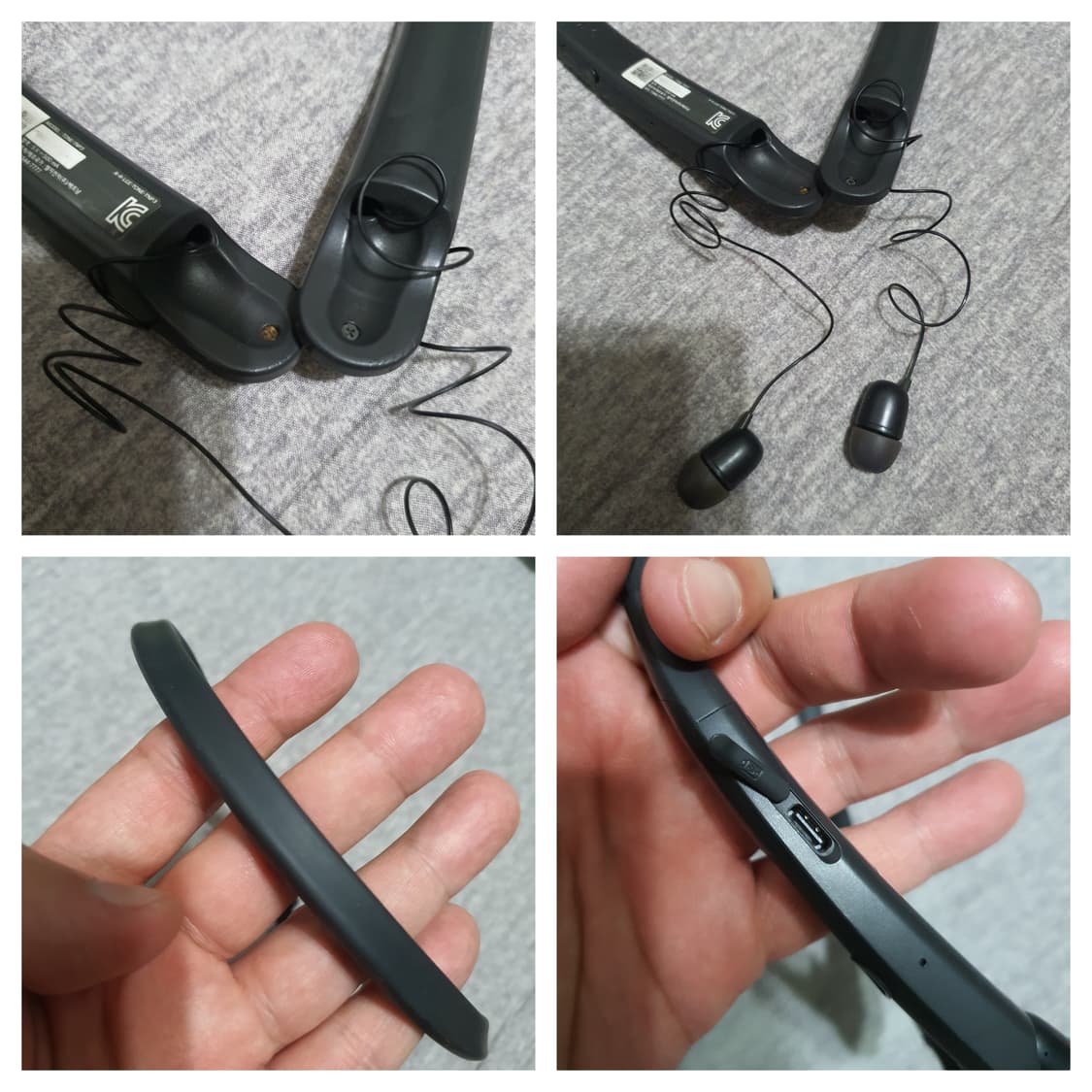 정품 LG 엘지 톤플러스 TONE-TNP3 넉밴드 블루투스 이어폰  상품이미지6