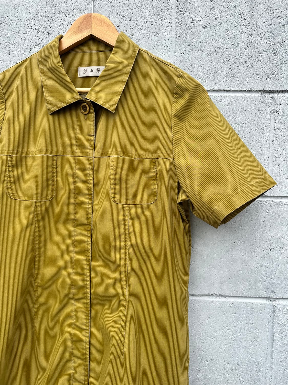 스트라이프 포켓 셔츠 원피스 상품이미지3