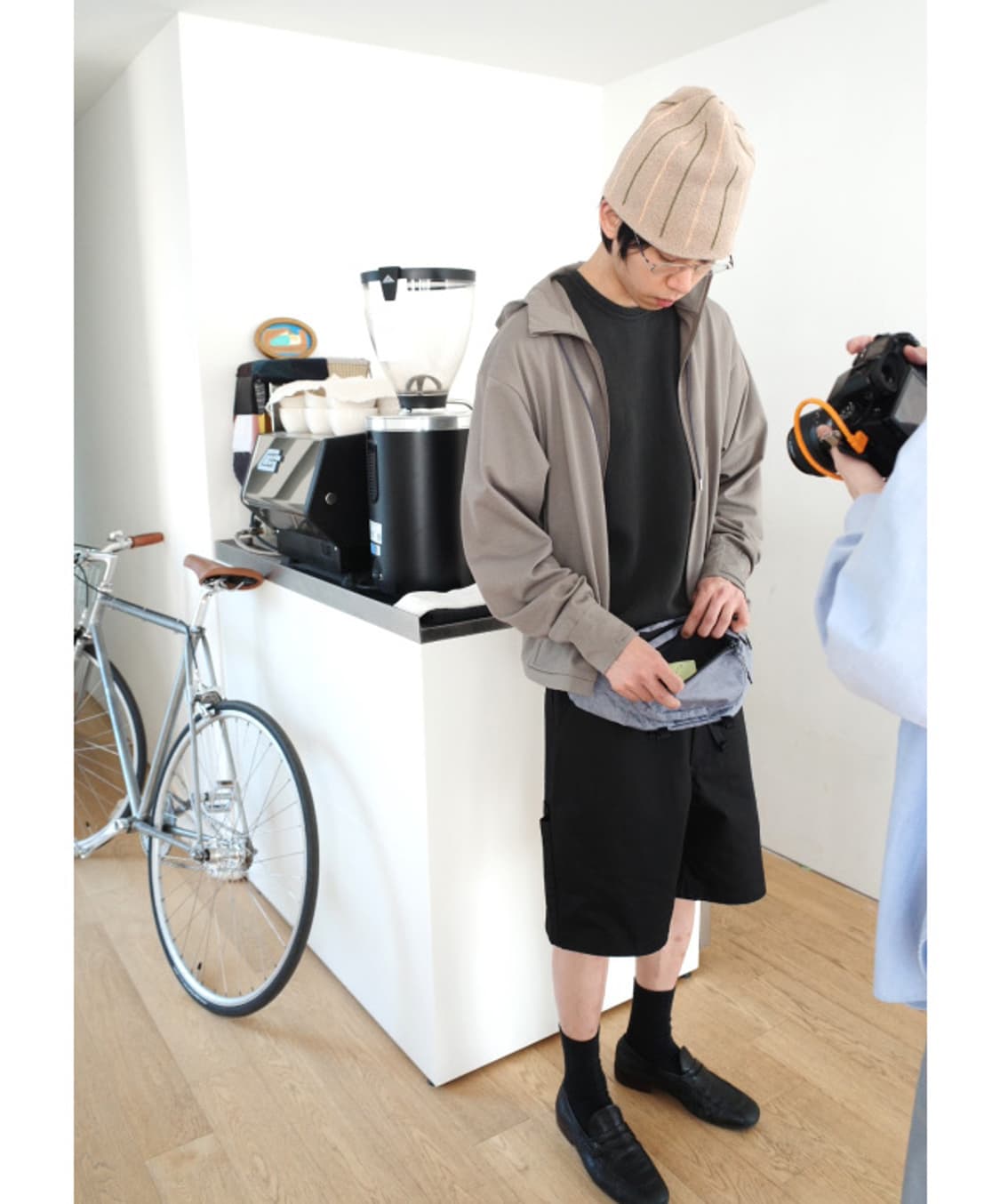[os] 노롤 홍태준 NOROLL WASHI BEANIE 콘크리트 상품이미지3