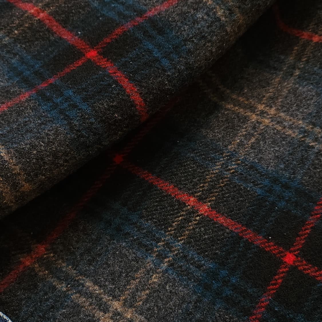 90s 폴로 컨트리 헌팅자켓 블랭킷 라이닝 데님 초어자켓 코트 L 상품이미지9