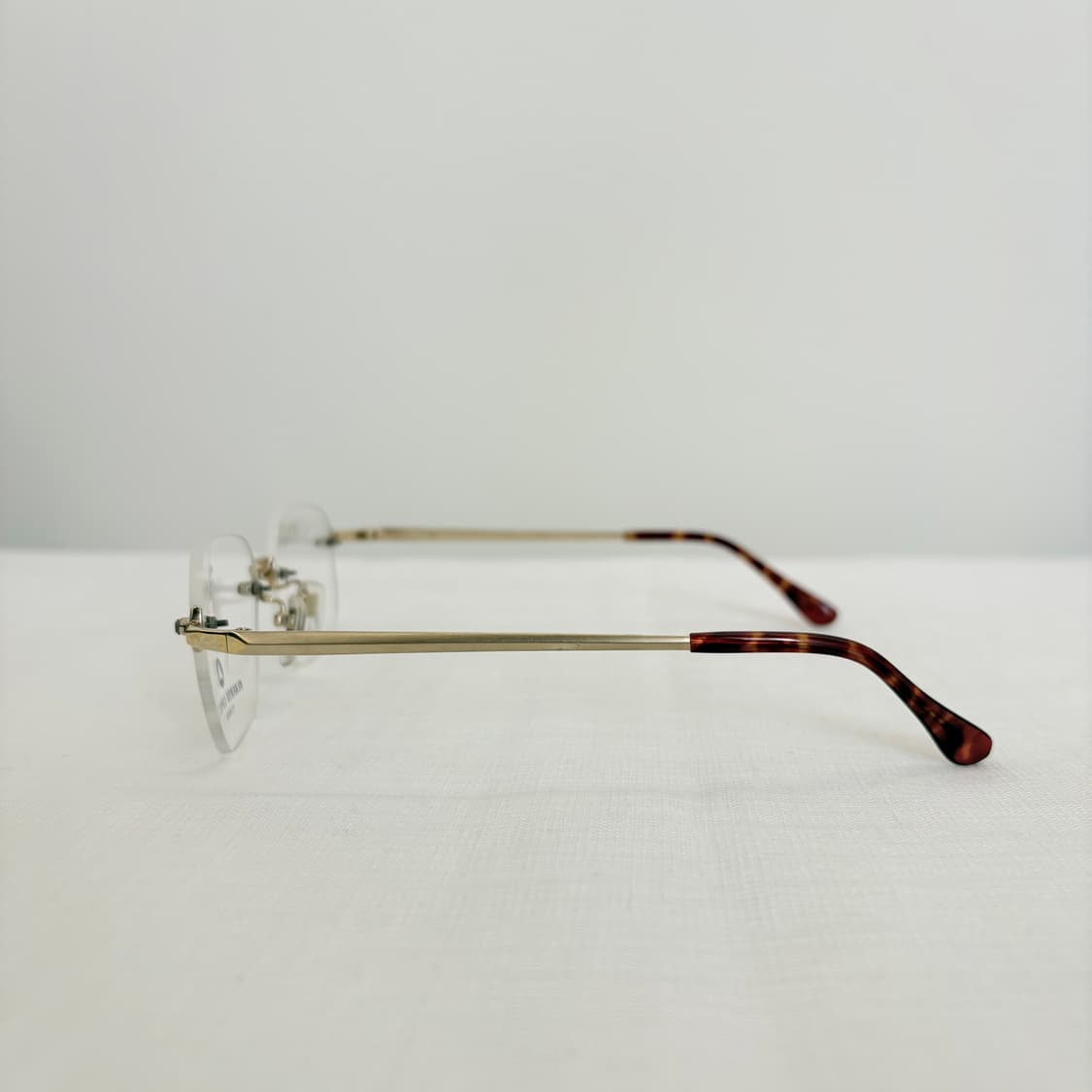 ALBERTO CAPUCCI 골드 사각 빈티지 무테 상품이미지4