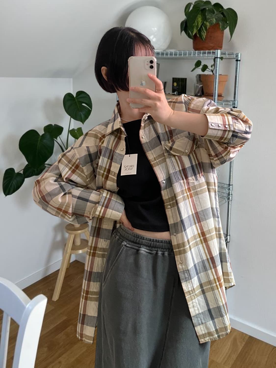 체크 포켓 셔츠 (Man 2XL) 상품이미지1