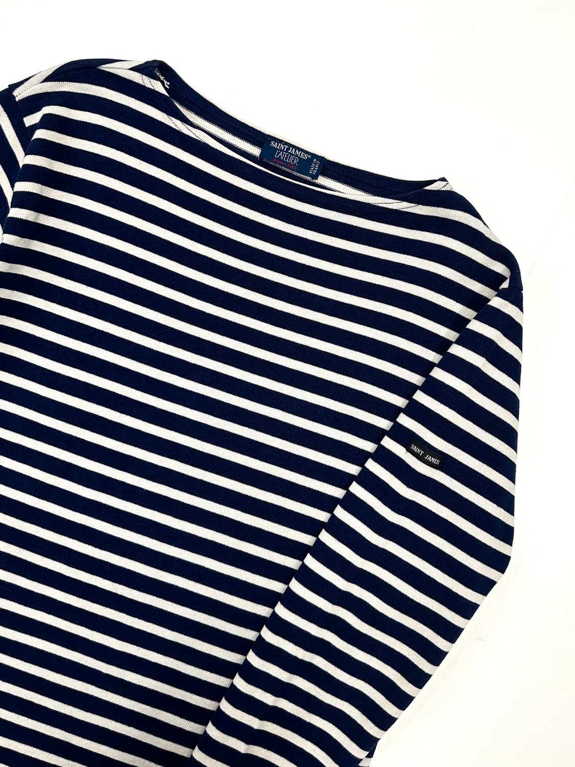 오프넥 스트라이프 롱슬리브 (saint james) 상품이미지1