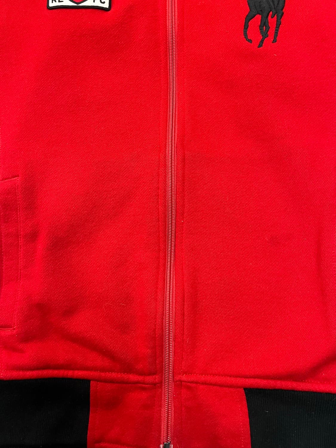 폴로 랄프로렌 빅포니 스페인 스웻 집업 자켓 레드 S #csz1987 상품이미지7