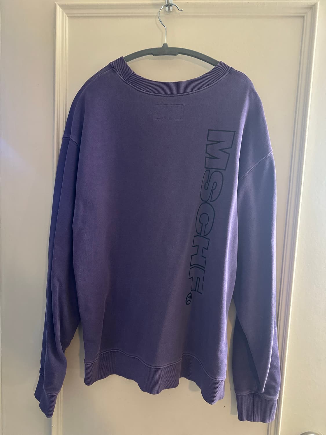 MSCHF 미스치프 보라색 오버핏 맨투맨 상품이미지2