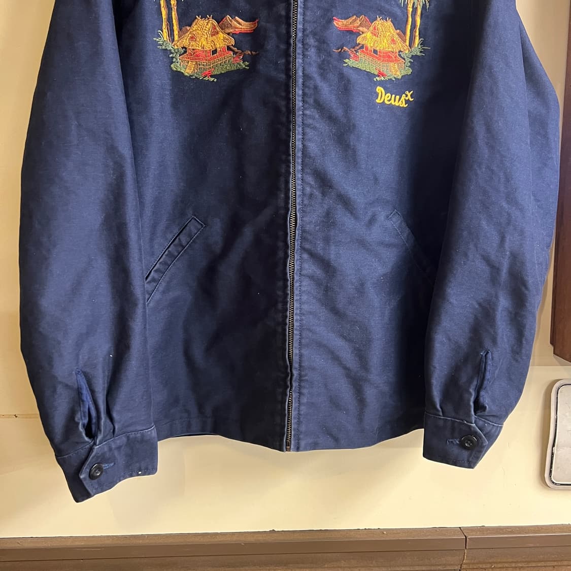 DEUS EX MACHINA Souvenir Jacket Navy 상품이미지3