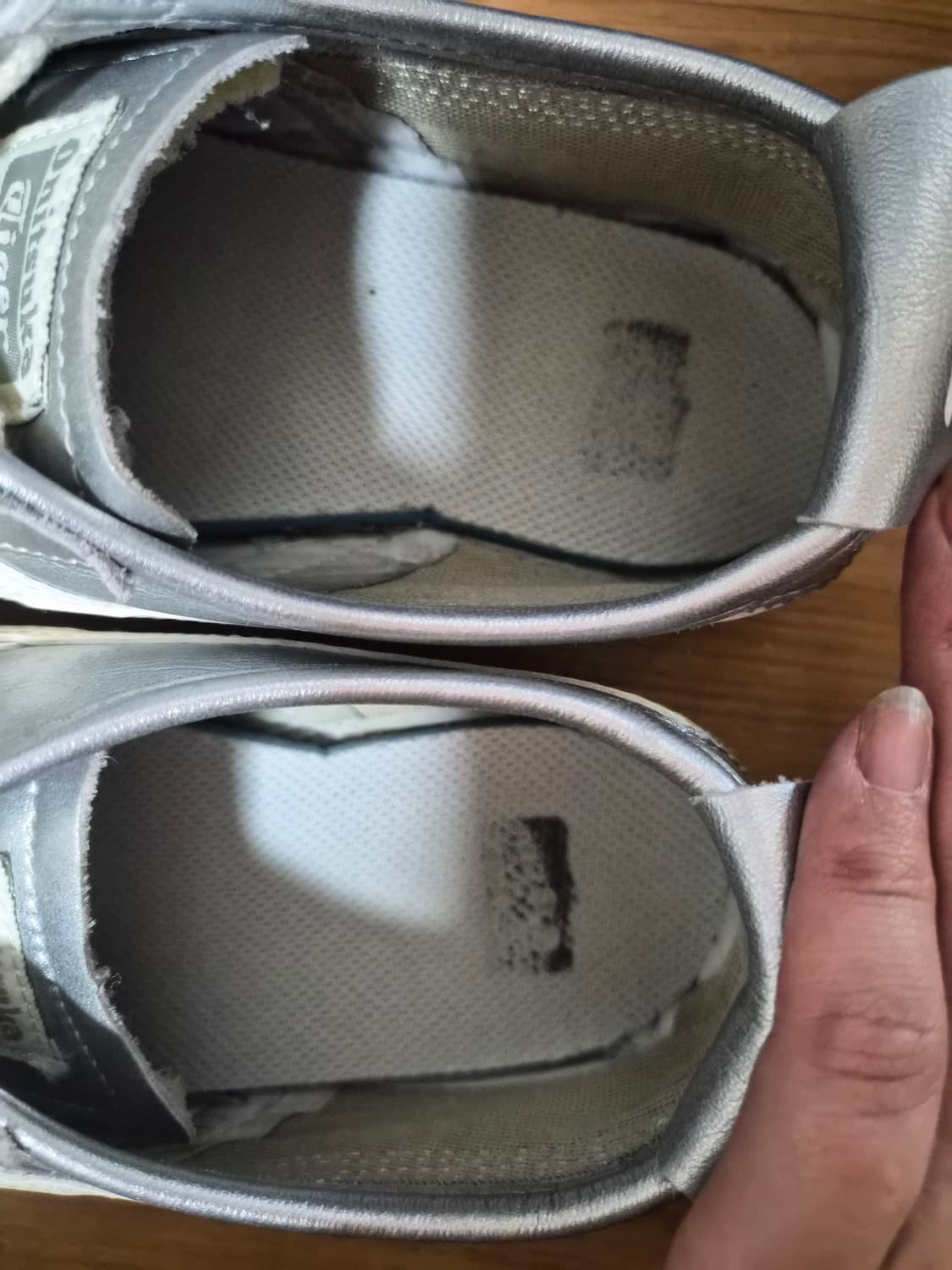 오니츠카 타이거 멕시코66 실버 255 상품이미지4