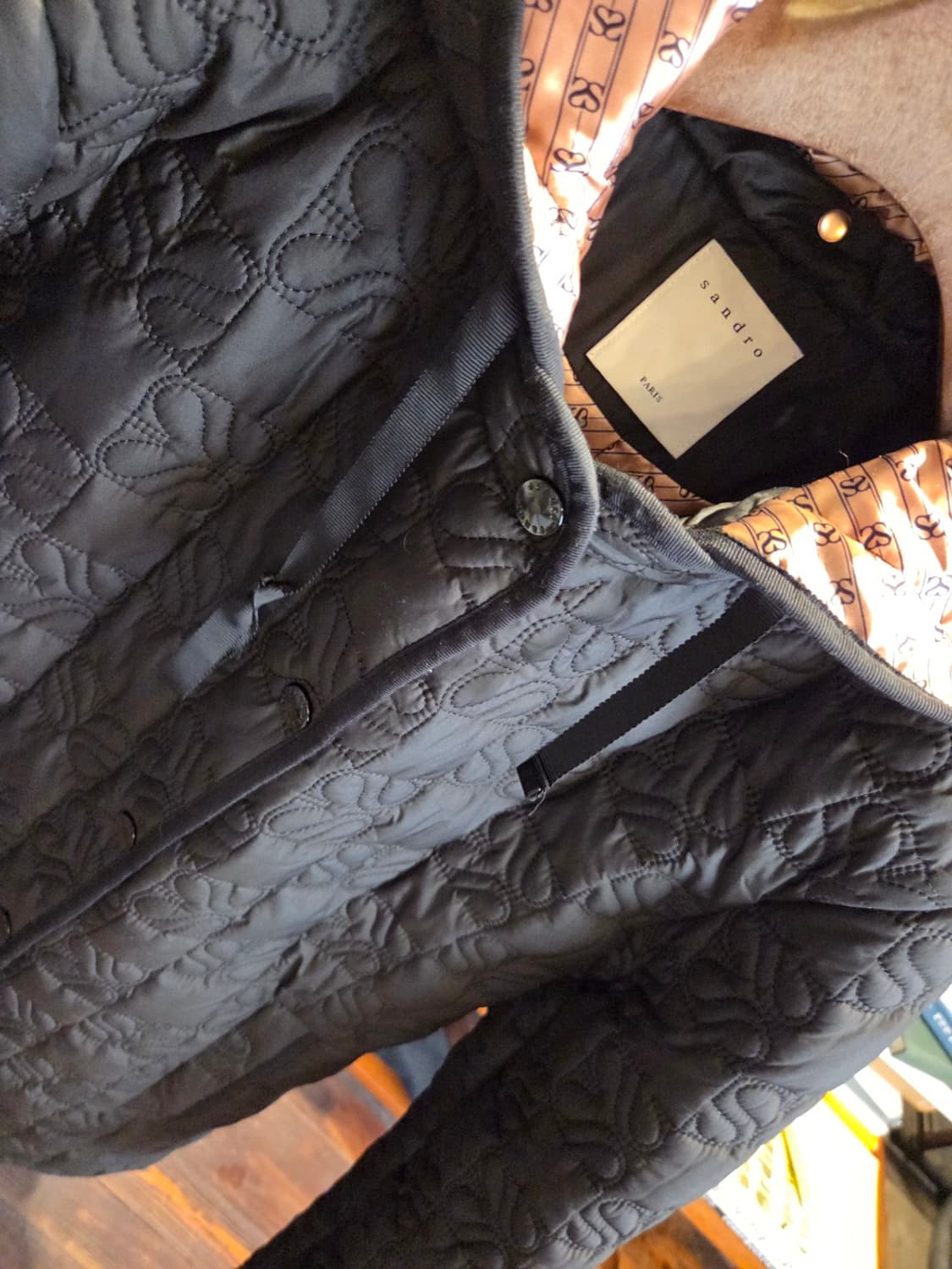 산드로 퀼팅자켓 상품이미지3