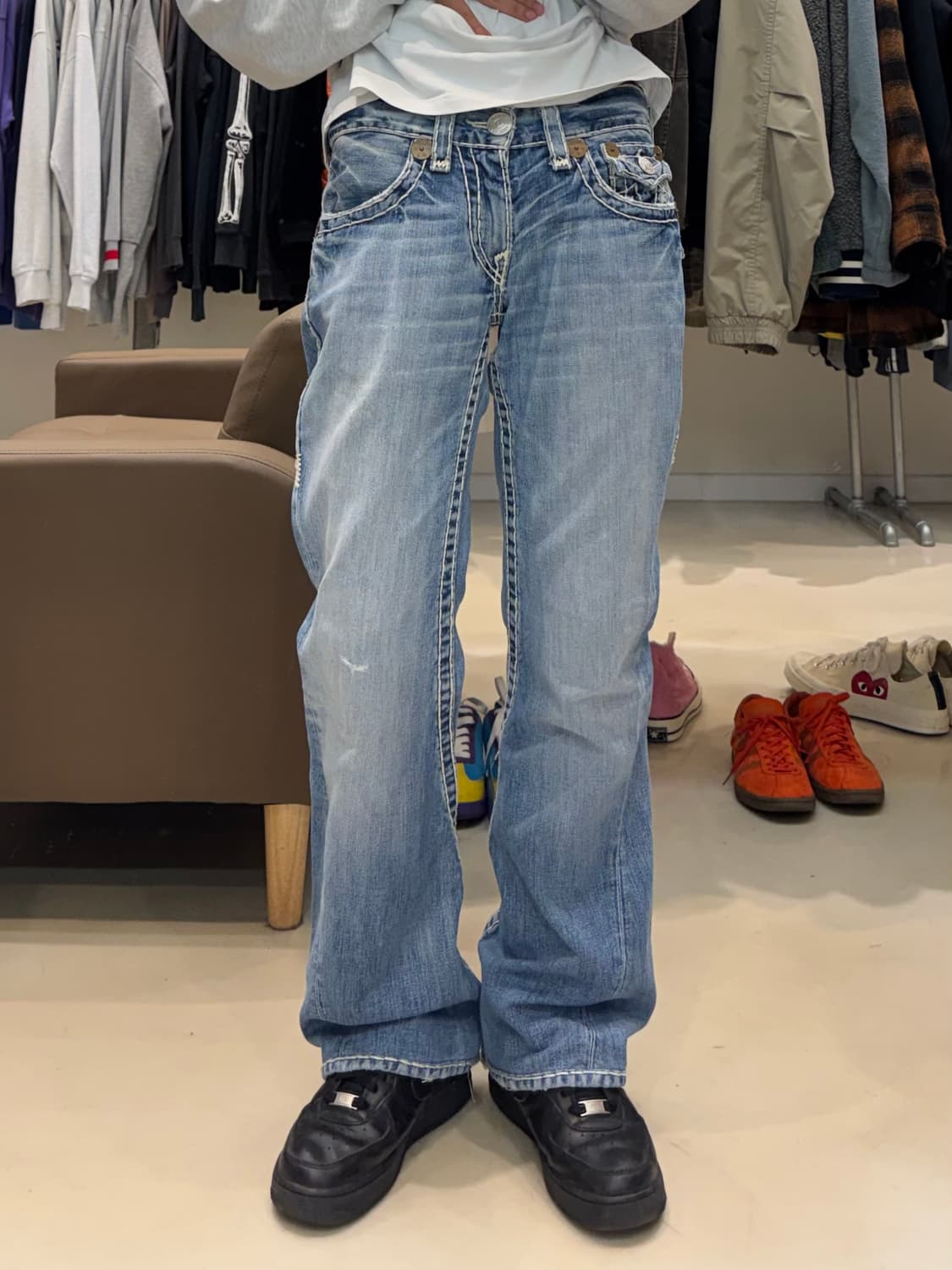 트루릴리젼 BILLY SUPER T 데님팬츠 상품이미지6