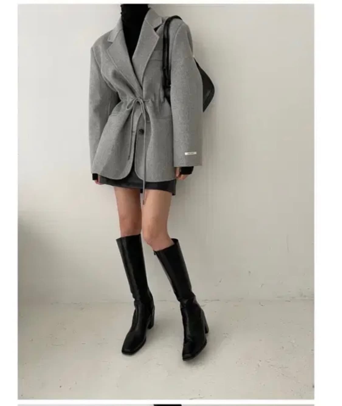 오브더나인 울90 핸드메이드 코트 상품이미지2