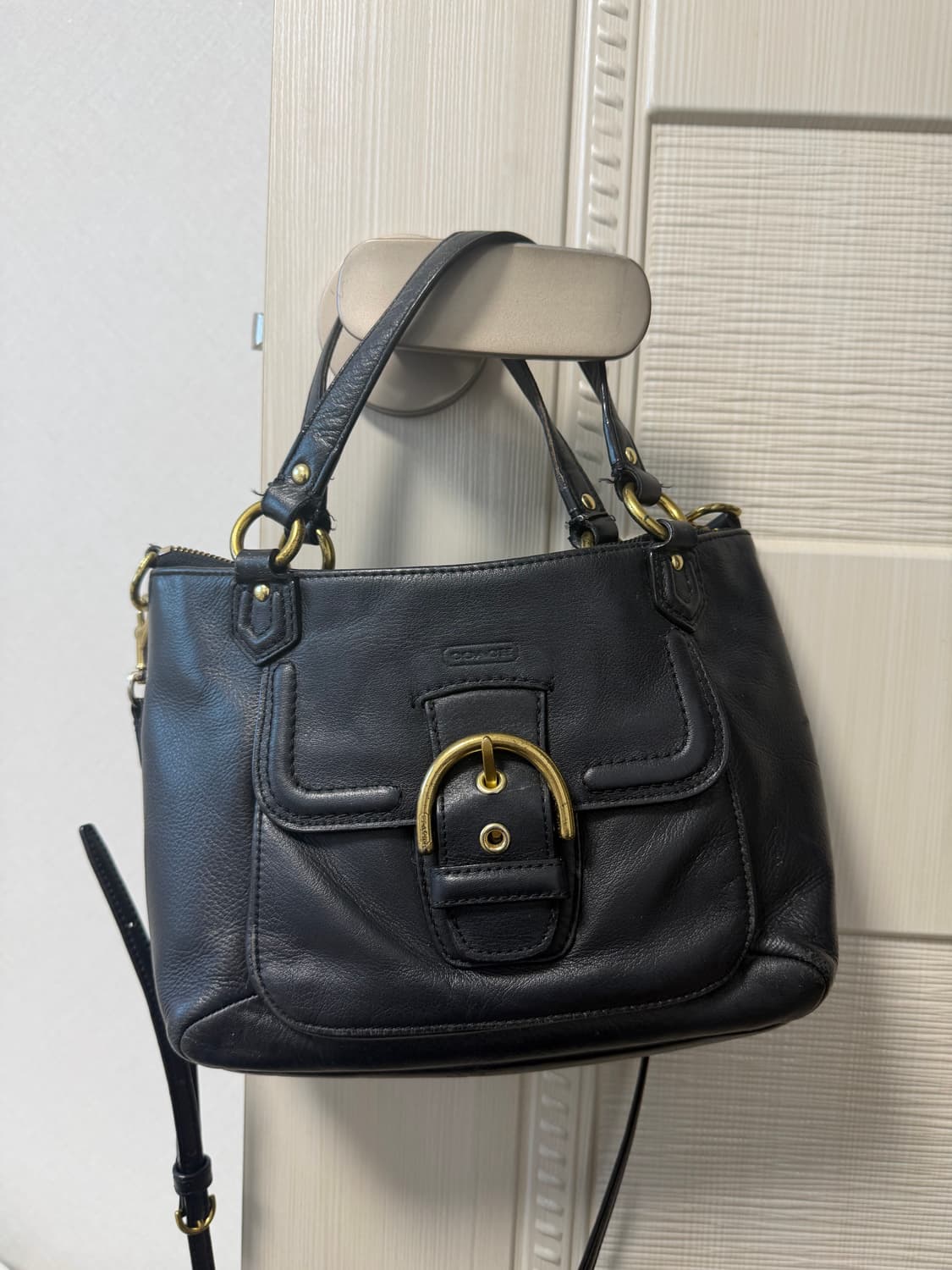Coach 코치 검정 숄더백 상품이미지1