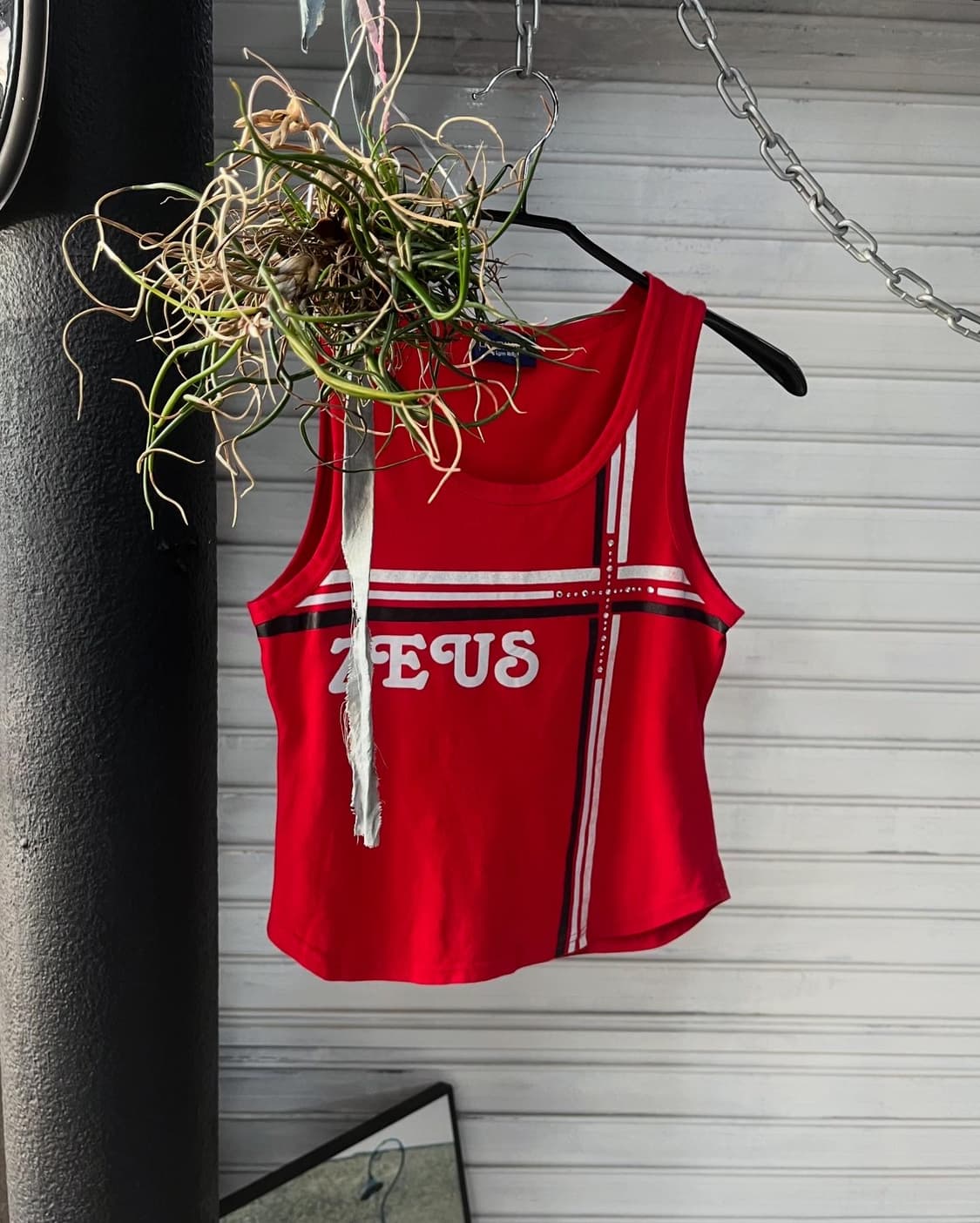 vtg cubic cross sleeveless 상품이미지1