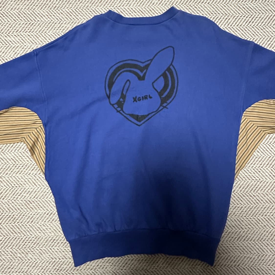 X-GIRL sweatshirt 상품이미지3