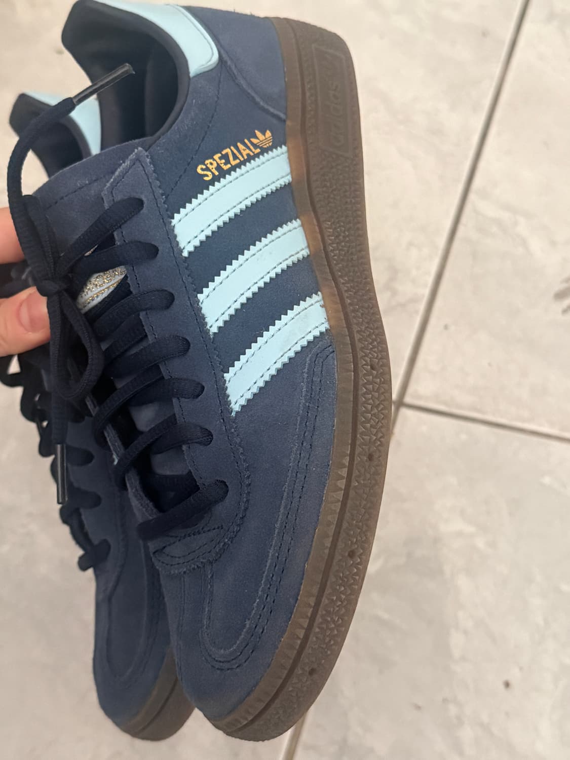 아디다스 스페지알 핸드볼 컬리지에이트 네이비 판매 상품이미지2