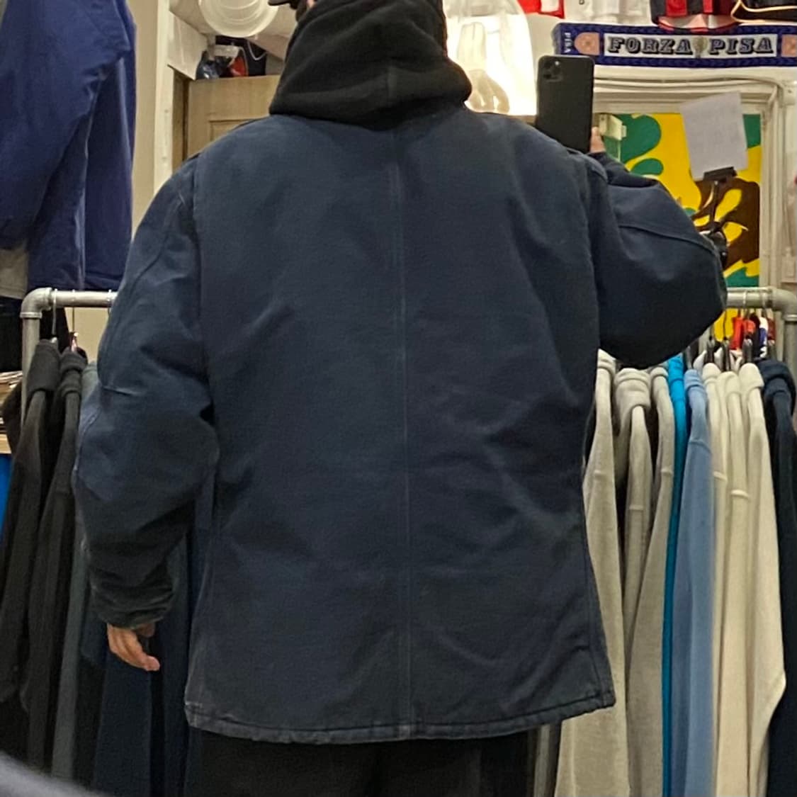 90s USA 칼하트 워크 패딩자켓 상품이미지5