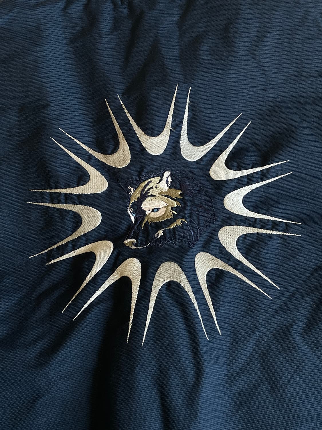 포르투갈 빈티지 늑대 자수 아노락 상품이미지3