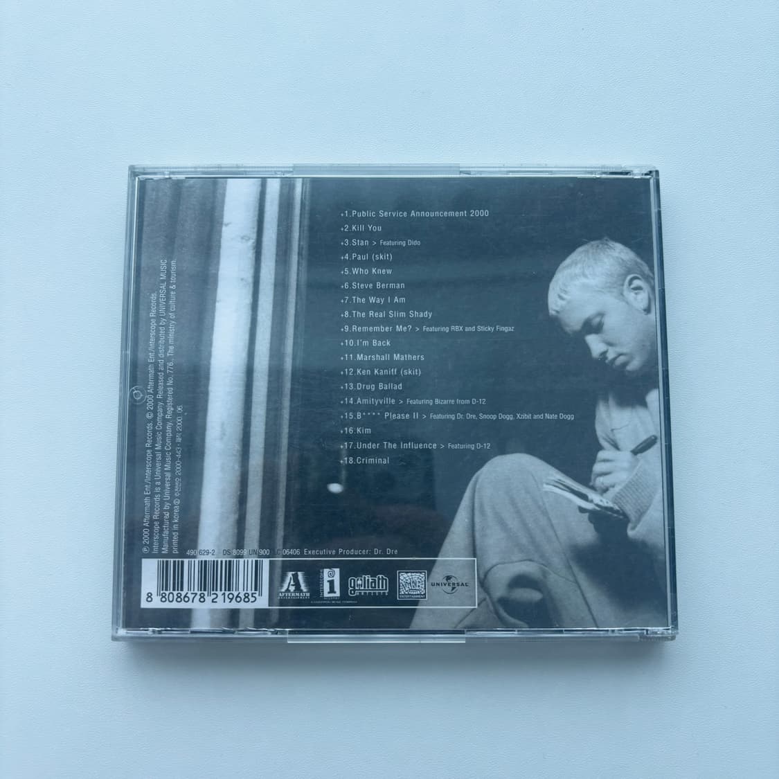 [초판] Eminem (에미넴) - The Marshall Mathers 상품이미지2