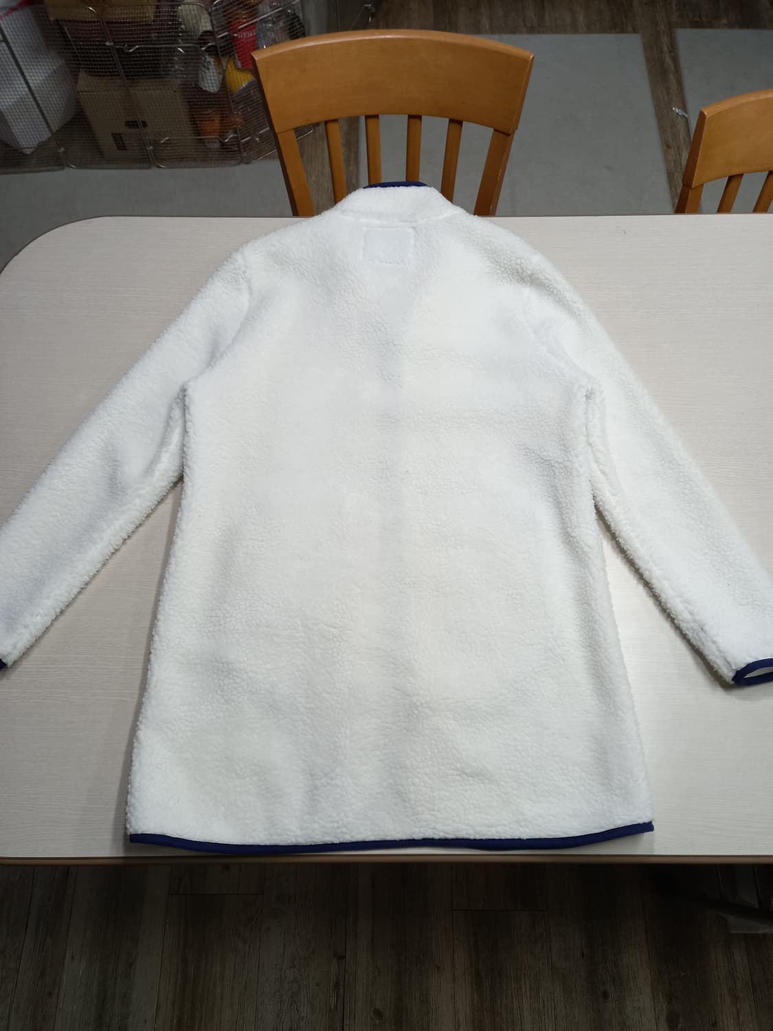 L-XL Henry Cottons 골프 뽀글이 후리스 화이트 L-687 상품이미지2