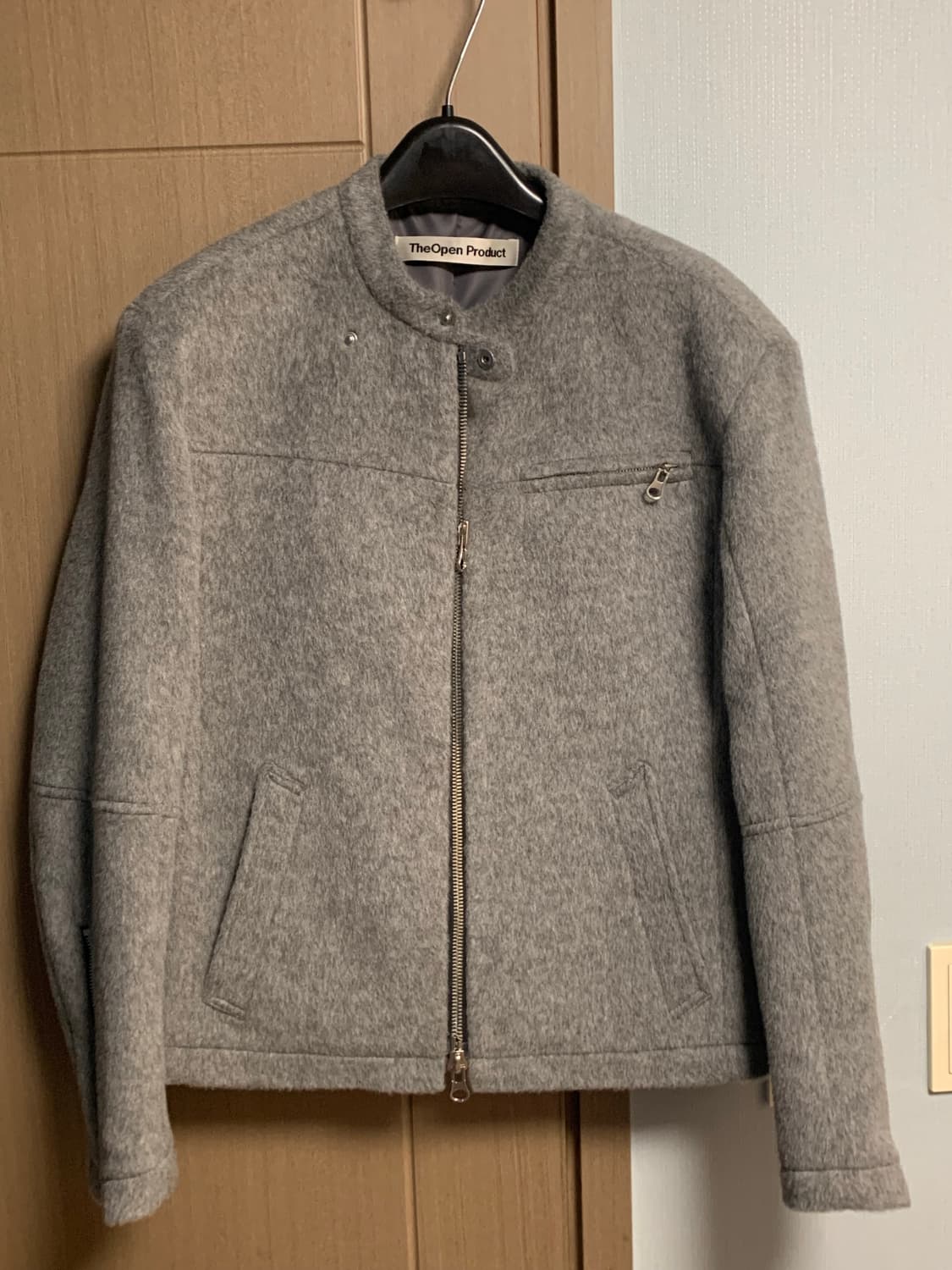 오픈와이와이 더오픈프로덕트 알파카 라이더자켓 상품이미지2