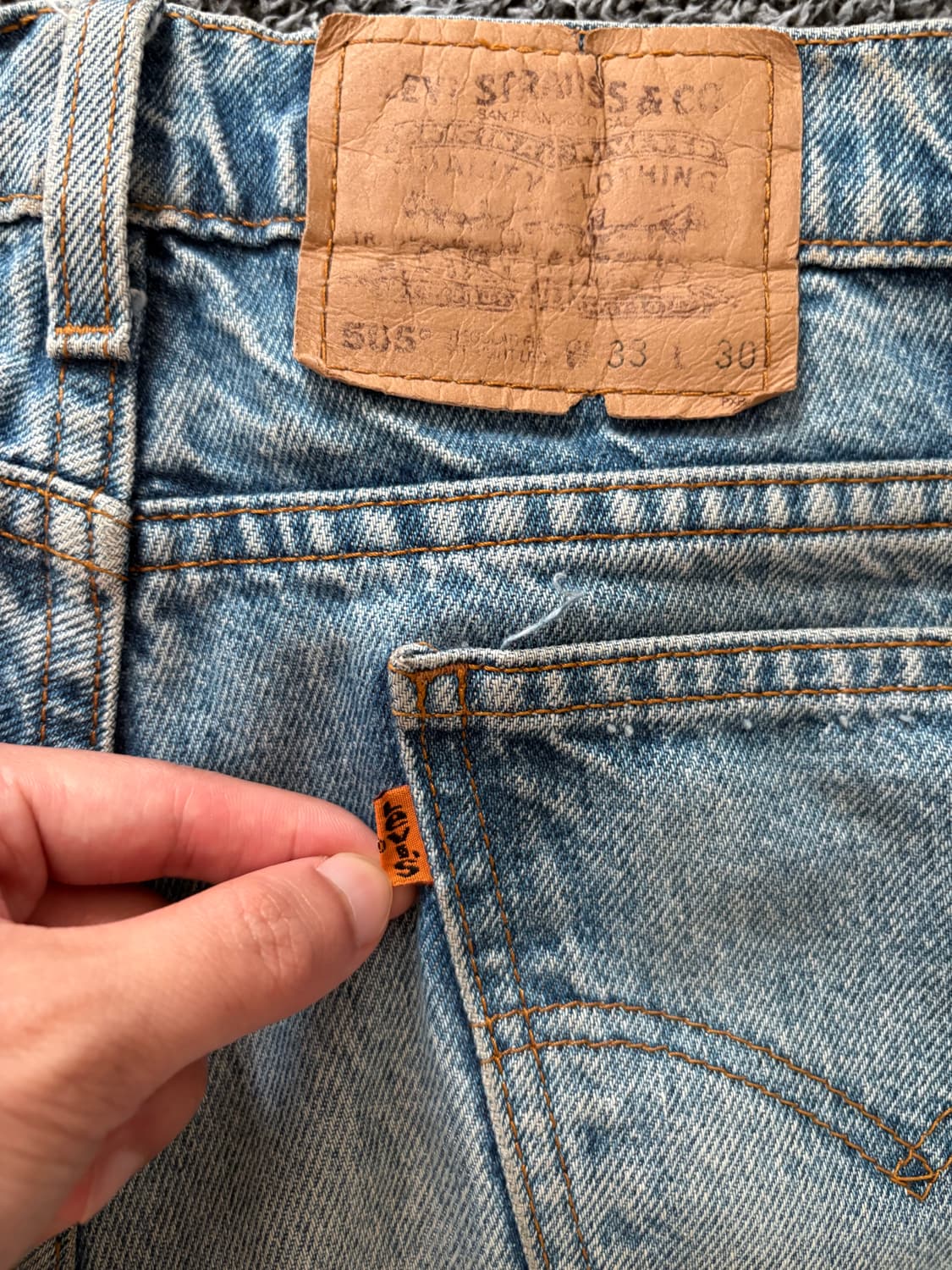 00s Levis 505 오렌지탭  상품이미지4