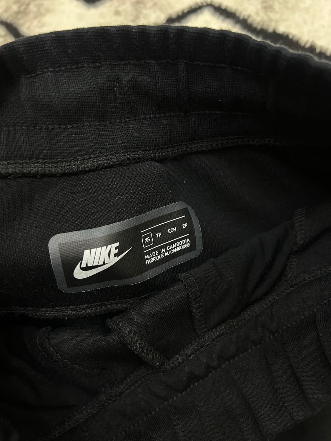 [XS]나이키 테크팩 조거 트레이닝 팬츠/블랙 상품이미지5