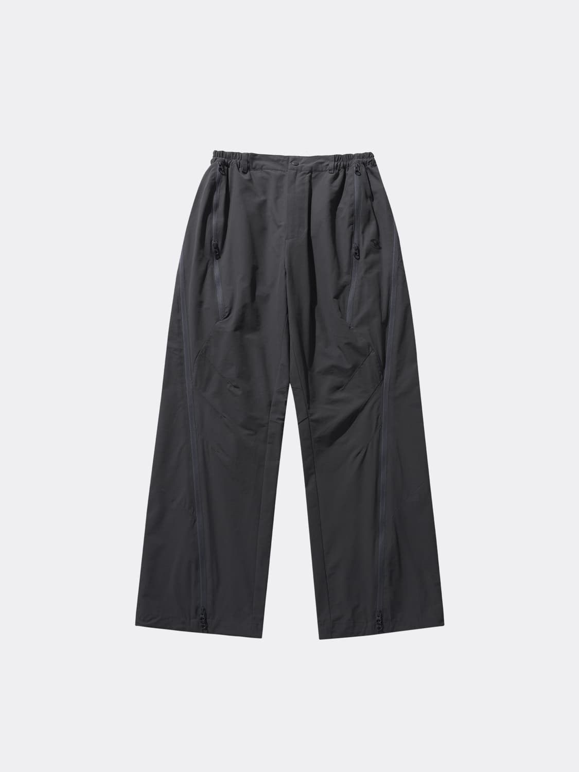 산산기어 23fw 지퍼 팬츠 챠콜 상품이미지1