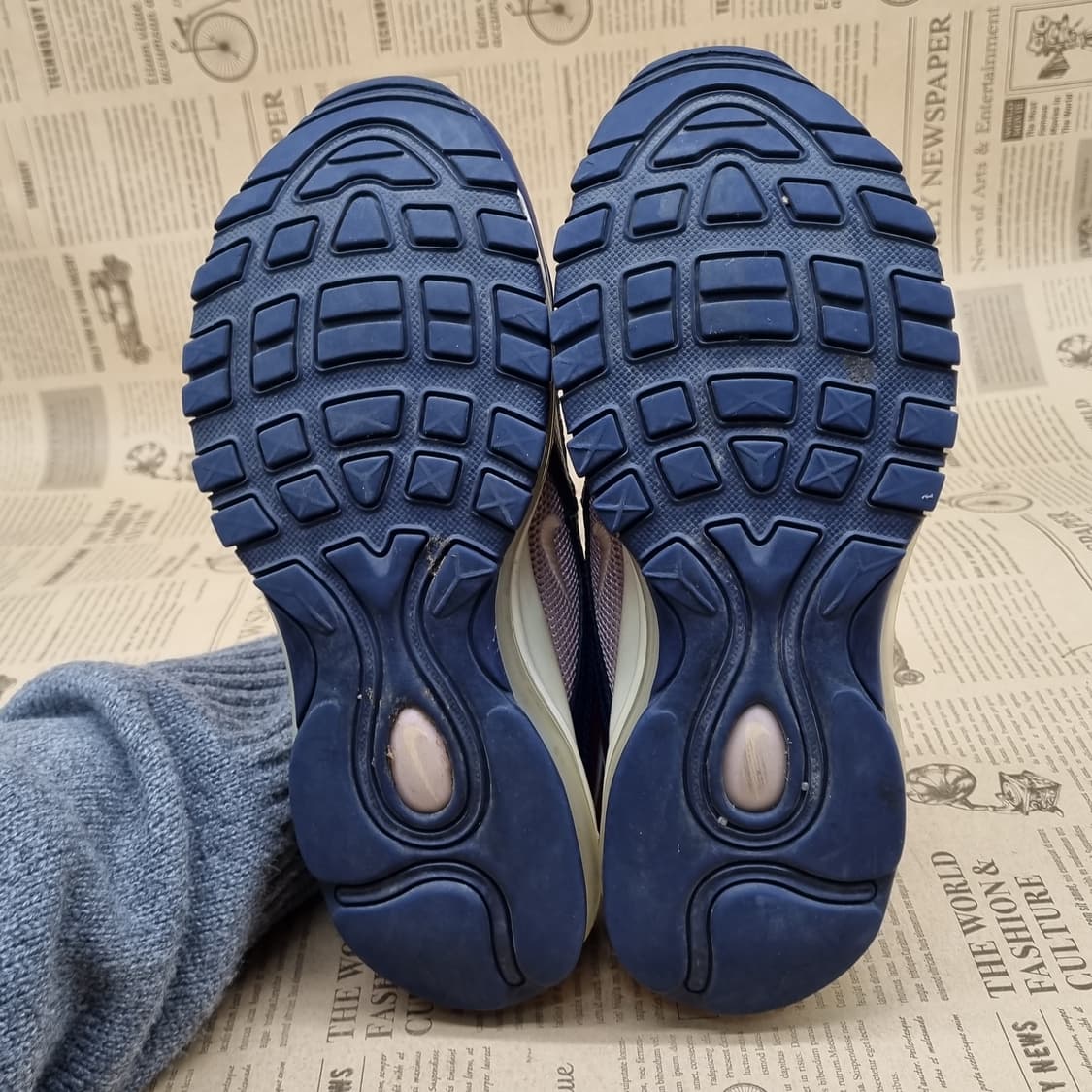 나이키 에어맥스97 퍼플핑크 운동화240 상품이미지3