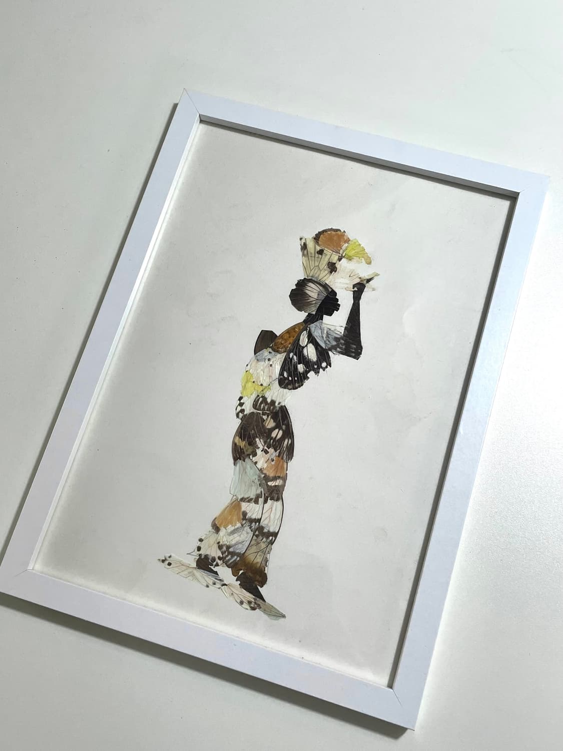 Butterfly Wing Lady Frame Art 상품이미지1