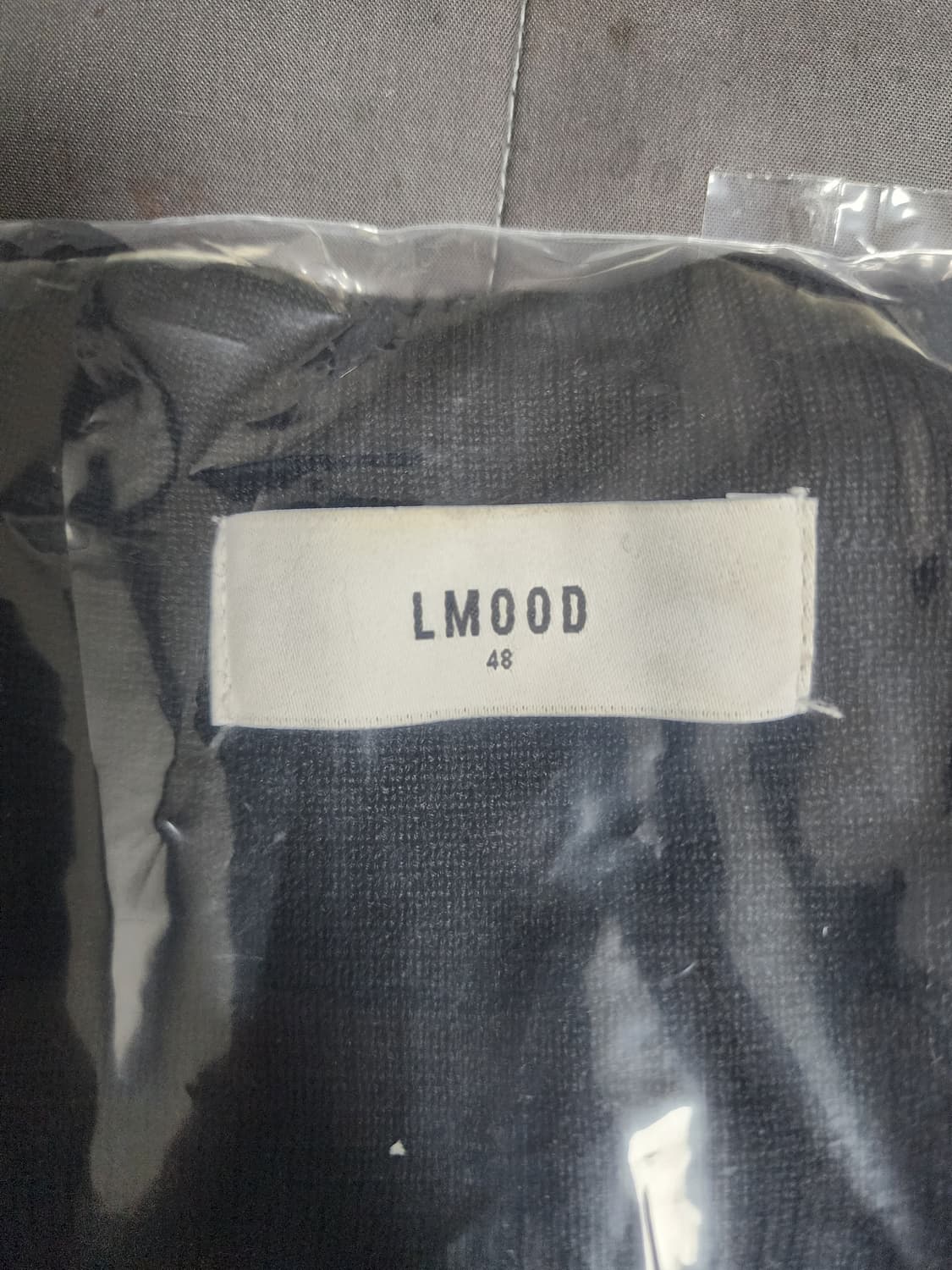 새제품급 48 블랙) 엘무드 오디너리 크롭 가디건 상품이미지5