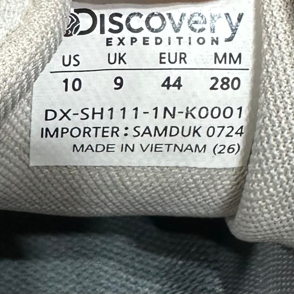 280) 디스커버리 익스페디션 운동화 남성 남자 버킷디워커 상품이미지10