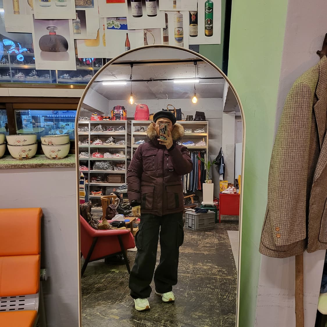 아이더 덕 다운 패딩 자켓 (XL) 상품이미지2