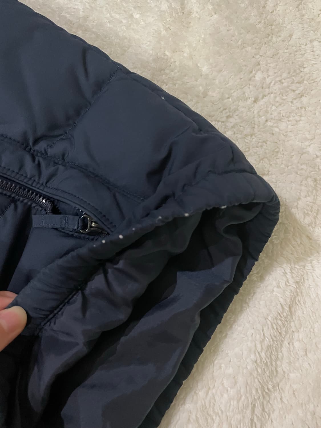 폴로 랄프로렌 레드 빅포니 패딩 네이비 상품이미지3