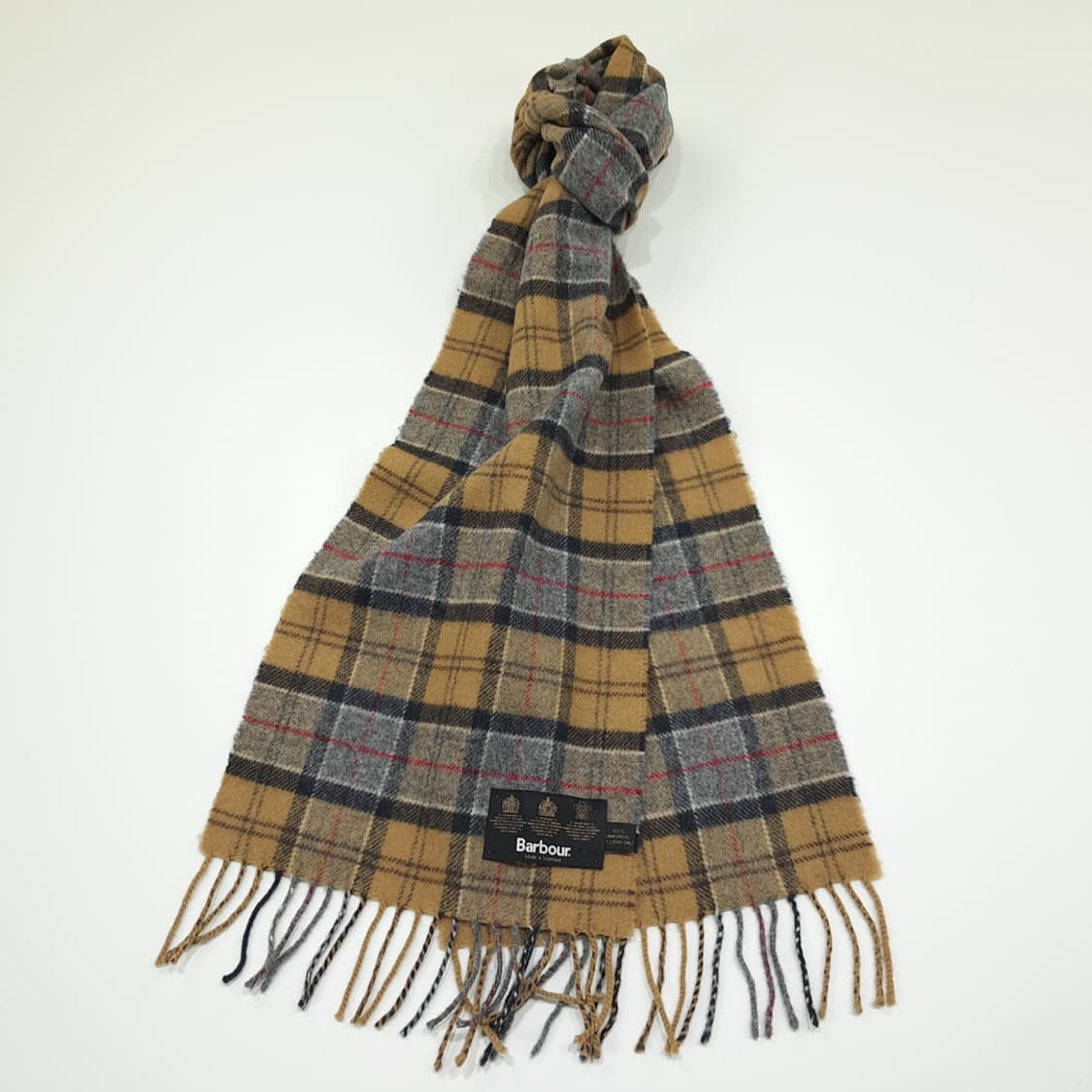 MX379 [Made in Scotland] 바버 램스울 시그니처 카멜 상품이미지2