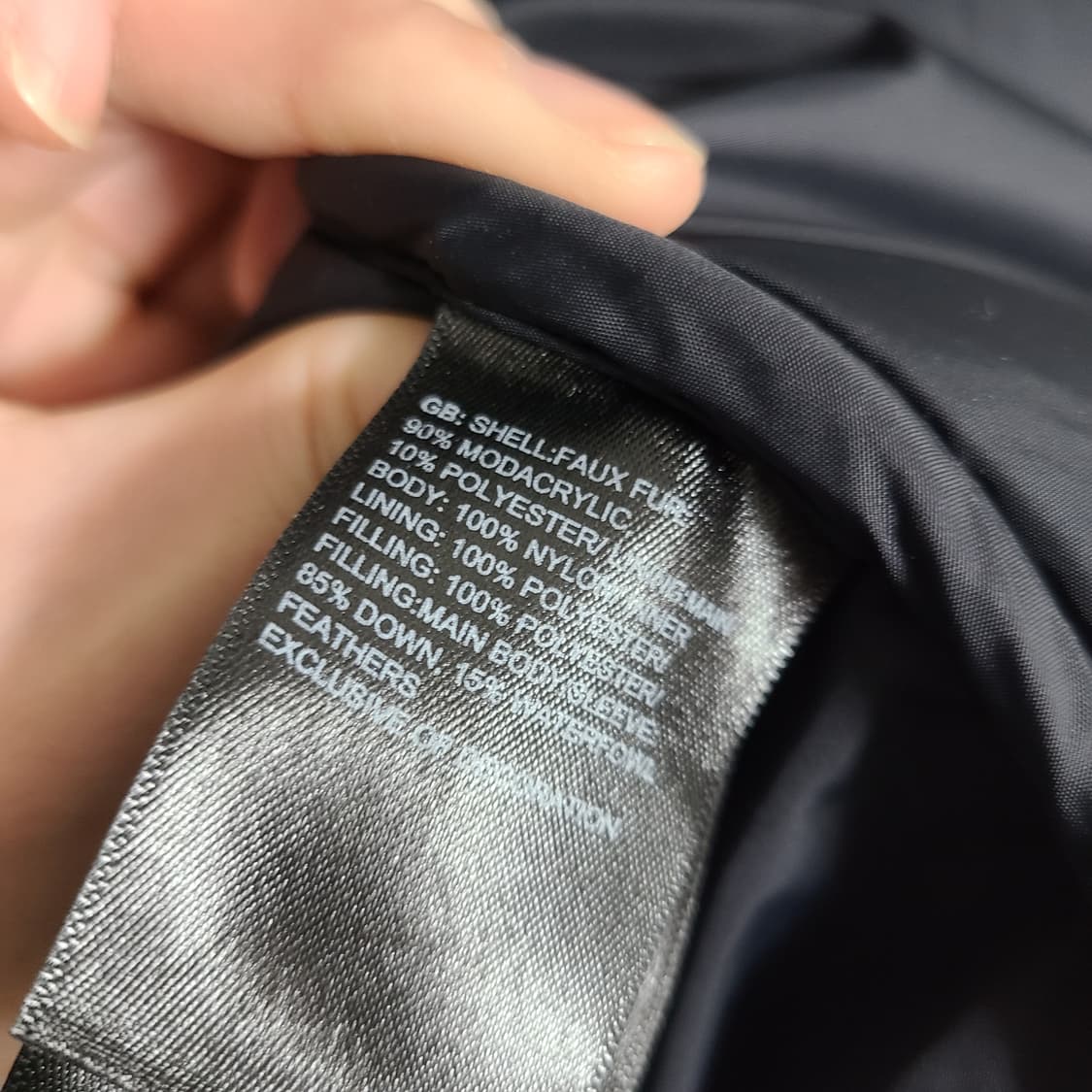 슈프림 x 노스페이스 남성 포우 퍼 눕시 자켓 블랙 XL 상품이미지10